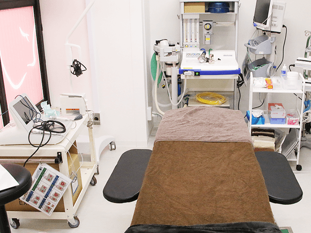札幌院の施術室